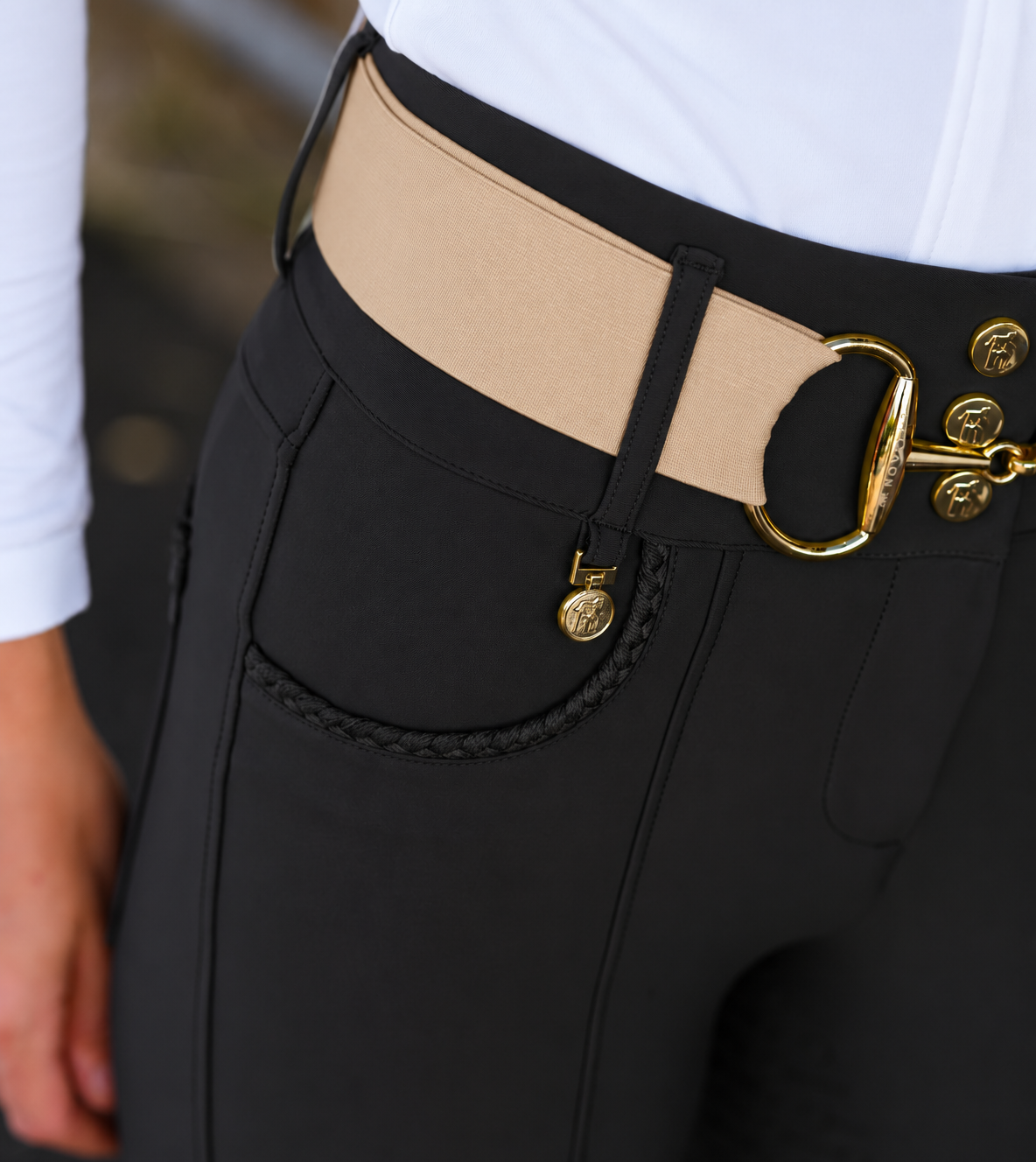 The Braided Full-Seat Breech (Black Beauty)