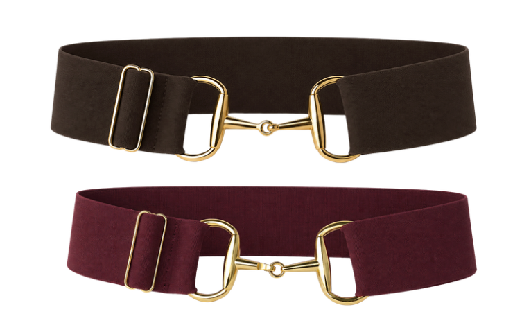 The Novella Snaffle Belt (Deep Wine & Dark Chocolate)